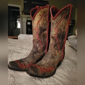 Women's Lucchese Boots 9b